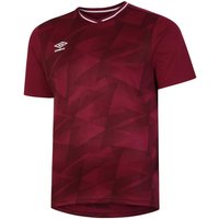 Umbro Triassic Short-Sleeved Jersey in Red | Size: 11-12 Years