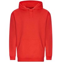 AWDis Men's College Hooded Sweatshirt Hoodie in Coral | Size: Small