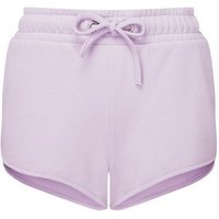 TriDri Women's Retro Sweat Shorts in Lilac | Size: 14