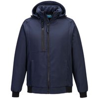 Padded 2 Layer Soft Shell Jacket Dark