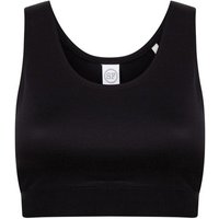 SF Minni Girl's Fashion Crop Top in Black | Size: 5-6 Years
