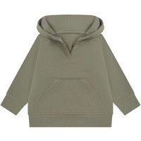 Larkwood Plain Hoodie in Khaki | Size: 18-24 m