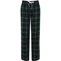 SF Women's Tartan Lounge Pants in Navy | Size: Medium