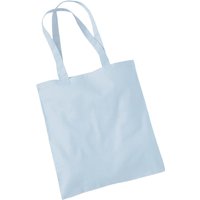 Westford Mill Women's Bag For Life Long Handle Tote Bag in Light Blue