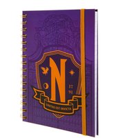 Wednesday A5 Notebook in Purple
