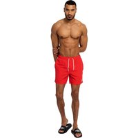 Umbro Men's Taped Swim Shorts in Scarlet | Size: Medium