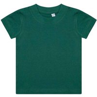 Larkwood Plain T-Shirt in Bottle Green | Size: 12-18 m