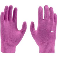 Nike Men's TG 2 Playful Knitted Swoosh Gloves in Pink | Size: S/M