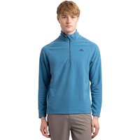 Trespass Men's Blackford Microfleece in Blue | Size: Small