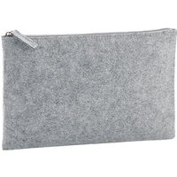Bagbase Felt Toiletry Bag in Grey