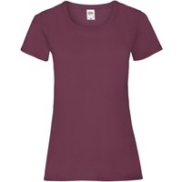 Fruit of the Loom Women's Lady Fit T-Shirt in Burgundy | Size: Large