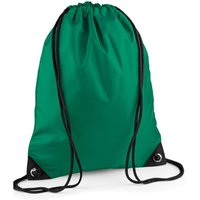 Bagbase Men's Premium Drawstring Bag in Green