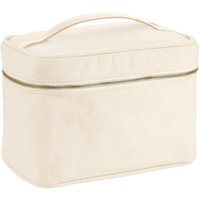 Westford Mill Canvas Vanity Case in Natural