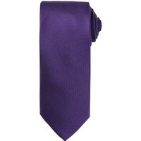 Premier Micro Waffle Tie in Purple