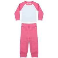 Larkwood Long Pyjama Set in Pale Pink | Size: 3-4 Years
