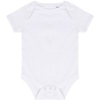 Larkwood Essential Short-Sleeved Bodysuit in White | Size: 0-3 m