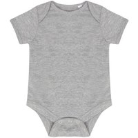 Larkwood Essential Short-Sleeved Bodysuit in Grey | Size: 0-3 m