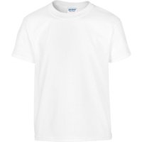 Gildan Cotton Heavy T-Shirt in White | Size: 9 Years