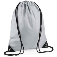 Bagbase Men's Premium Drawstring Bag in Light Grey