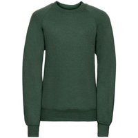 JERZEES Plain Red Sweatshirt in Bottle Green | Size: 3-4 Years