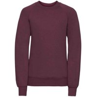 JERZEES Plain Red Sweatshirt in Burgundy | Size: 3-4 Years