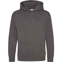 AWDis Cool Plain Hoodie in Charcoal | Size: 1-2 Years