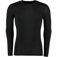 Gamegear Men's Warmtex Long-Sleeved Base Layer Top in Black | Size: Large