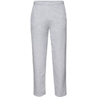 Fruit of the Loom Men's Lightweight Jogging Bottoms in Grey | Size: XL