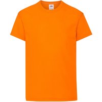 Fruit of the Loom Original T-Shirt in Orange | Size: 12-13 Years