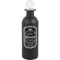 Something Different Deadly Poison Potion Bottle Glass Dration in Black