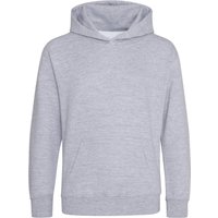 AWDis Heather Hoodie in Grey | Size: 3-4 Years