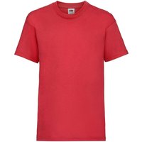 Fruit of the Loom Value T-Shirt in Red | Size: 2-3 Years