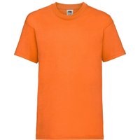 Fruit of the Loom Value T-Shirt in Orange | Size: 12-13 Years
