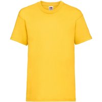 Fruit of the Loom Value T-Shirt in Mustard | Size: 3-4 Years