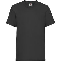 Fruit of the Loom Value T-Shirt in Black | Size: 5-6 Years