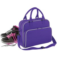 Bagbase Men's Piped Messenger Bag in Purple