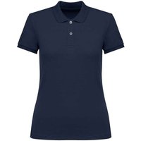 Native Spirit Women's Pique Polo Shirt in Navy | Size: Large