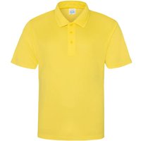 AWDis Cool Cool Polo Shirt in Yellow | Size: 9 Years