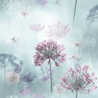 Arthouse Spring Meadow Wallpaper in Duck Egg Blue