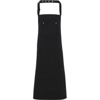 Premier Twill Chino Full Apron in Black