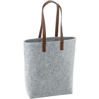 Bagbase Men's Premium Felt Tote Bag in Pale Grey