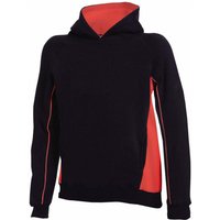Finden & Hales Contrast Hoodie in Black | Size: 5-6 Years