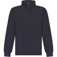 Finden & Hales Quarter Zip Track Top in Navy | Size: 5-6 Years