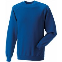 Russell Men's Spotshield Raglan Sweatshirt in Pale Blue | Size: Medium