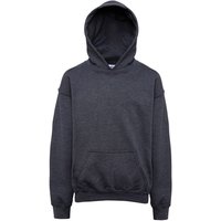 Gildan Heavy Blend Hooded Sweatshirt in Dark Grey | Size: 12 Years