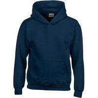 Gildan Heavy Blend Hooded Sweatshirt in Navy | Size: 3 Years