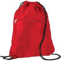 Quadra Men's Premium Drawstring Bag in Red