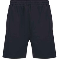 Finden & Hales Men's Knitted Shorts in Navy | Size: XS