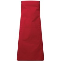 Premier Swap & Pop Customizable Full Apron in Red