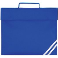 Quadra Men's Classic Reflective Book Bag in Pale Blue